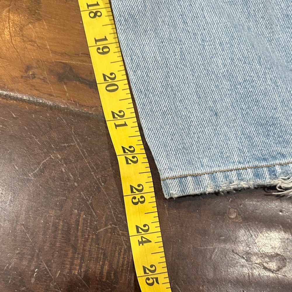 Carmar Light Blue High Rise cropped ankle Women Jeans size 26 - Picture 7 of 8